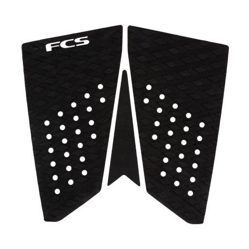 FCS T-3 Fish Surfboard Tail Pad - Black