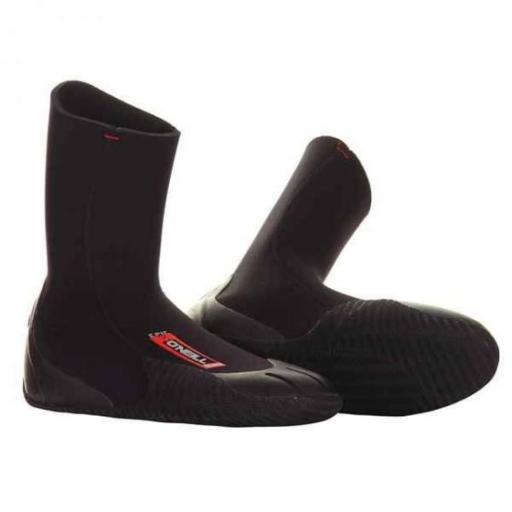 O'Neill Youth Epic 5mm Round Toe Wetsuit Boot - Black