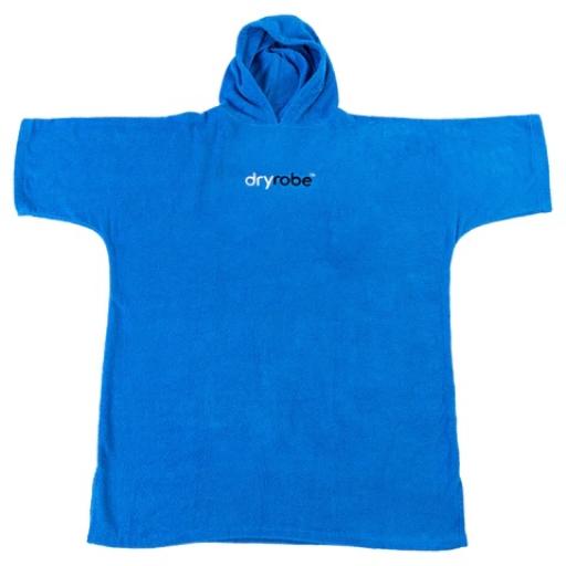 Dryrobe Kids Organic Towel 10-13 Years - Colbalt Blue